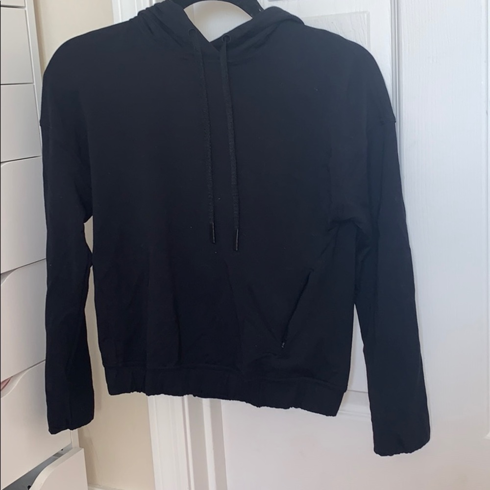 Lululemon Crossback Black Hoodie